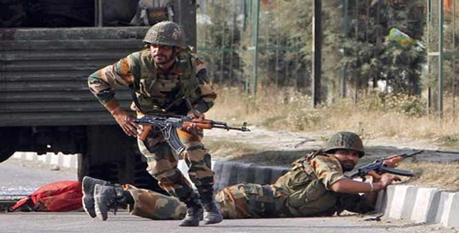 जम्मू एवं कश्मीर मुठभेड़ में दो आतंकवादी ढेर